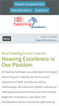 Mobile Screenshot of hearingnorthwest.com